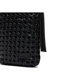 Calvin Klein Torebka Ck Braided Mini Bag K60K612172 Czarny. Kolor: czarny. Materiał: skórzane #3
