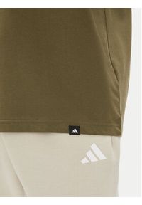 Adidas - adidas T-Shirt Food Peanut Butter & Jelly Graphic JW4342 Khaki Regular Fit. Kolor: brązowy. Materiał: bawełna #5