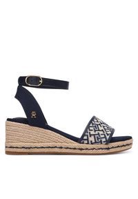 TOMMY HILFIGER - Espadryle Tommy Hilfiger. Kolor: niebieski #1