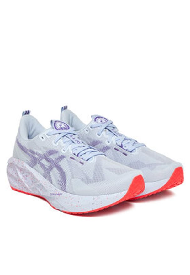 Asics Buty do biegania Novablast 5 Tokyo 1011C139 Niebieski. Kolor: niebieski. Materiał: materiał, mesh