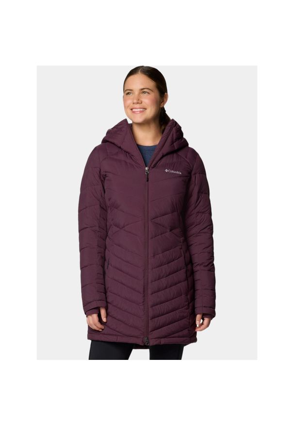 columbia - Kurtka Zimowa Damska Columbia Joy Peak II Mid. Kolor: czerwony. Technologia: Omni-Heat (Columbia). Sezon: zima. Sport: turystyka piesza
