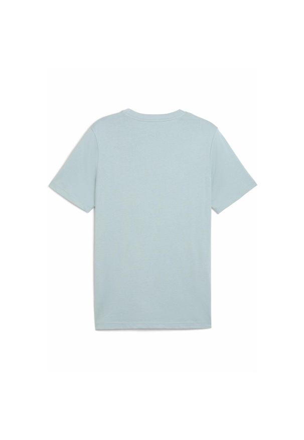 Puma Koszulka Ess 2 Color Small No.1 Logo 68471767. Kolor: zielony