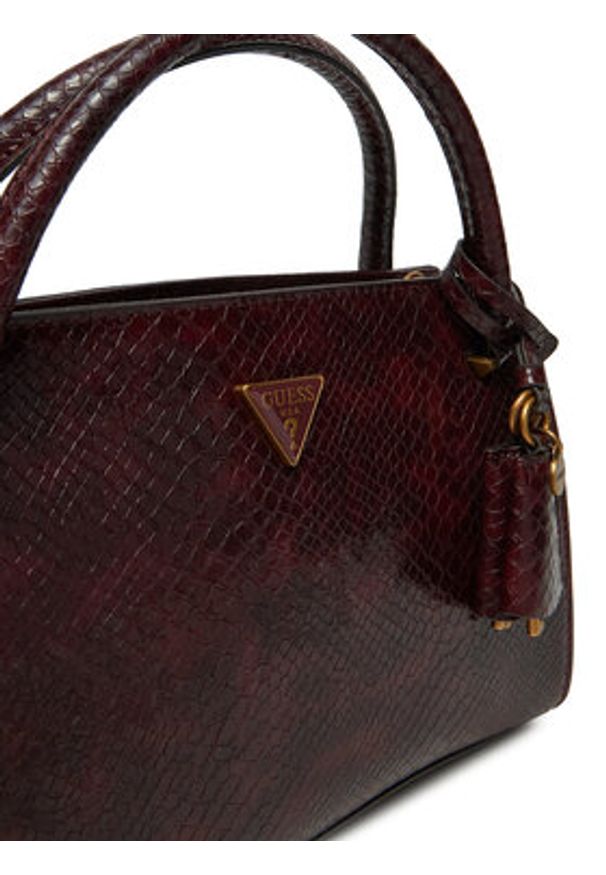 Guess Torebka HWKK94 99060 Bordowy. Kolor: czerwony. Materiał: skórzane