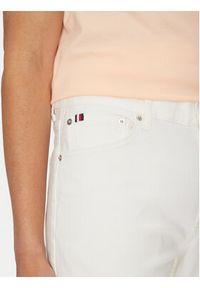 TOMMY HILFIGER - Tommy Hilfiger Jeansy Denton MW0MW38812 Biały Straight Fit. Kolor: biały #5