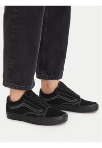 Vans Tenisówki Old Skool VN000D6WBKA1 Czarny. Kolor: czarny. Materiał: skóra, zamsz #1