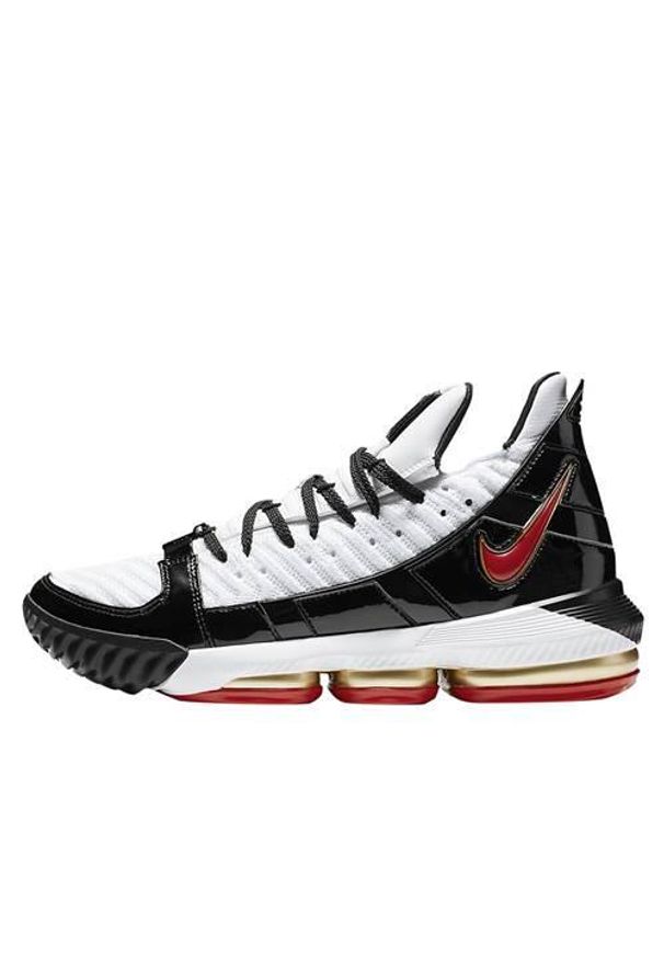 Buty koszykarskie męskie Nike Lebron Xvi SB. Zapięcie: sznurówki. Kolor: czarny, wielokolorowy. Materiał: materiał. Szerokość cholewki: normalna