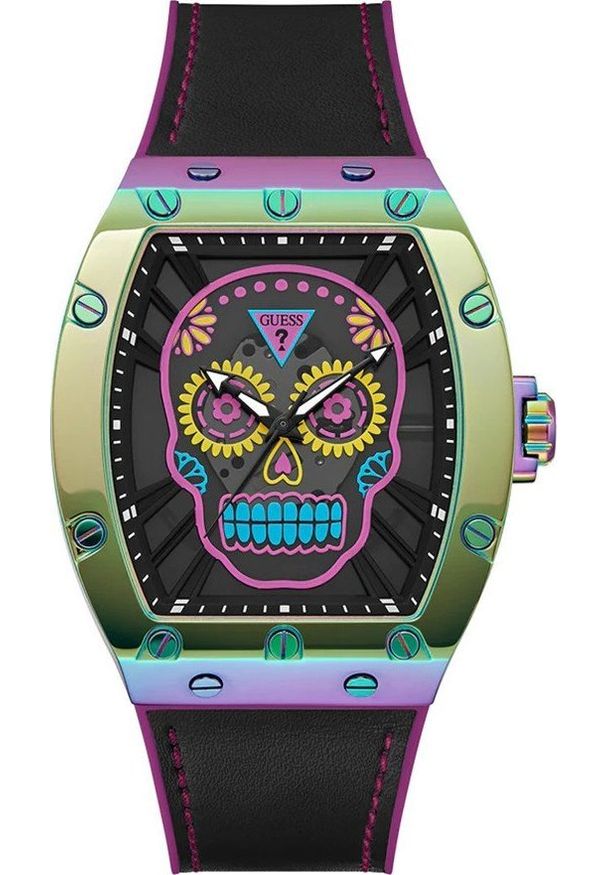 Zegarek Guess Zegarek męski Guess GW0506G2 czarny. Kolor: czarny