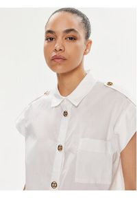 TwinSet - TWINSET Koszula 241TT2194 Biały Loose Fit. Kolor: biały. Materiał: bawełna #3