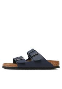 Birkenstock Klapki Arizona Birko-Flor 051753 Granatowy. Kolor: niebieski. Materiał: skóra #13