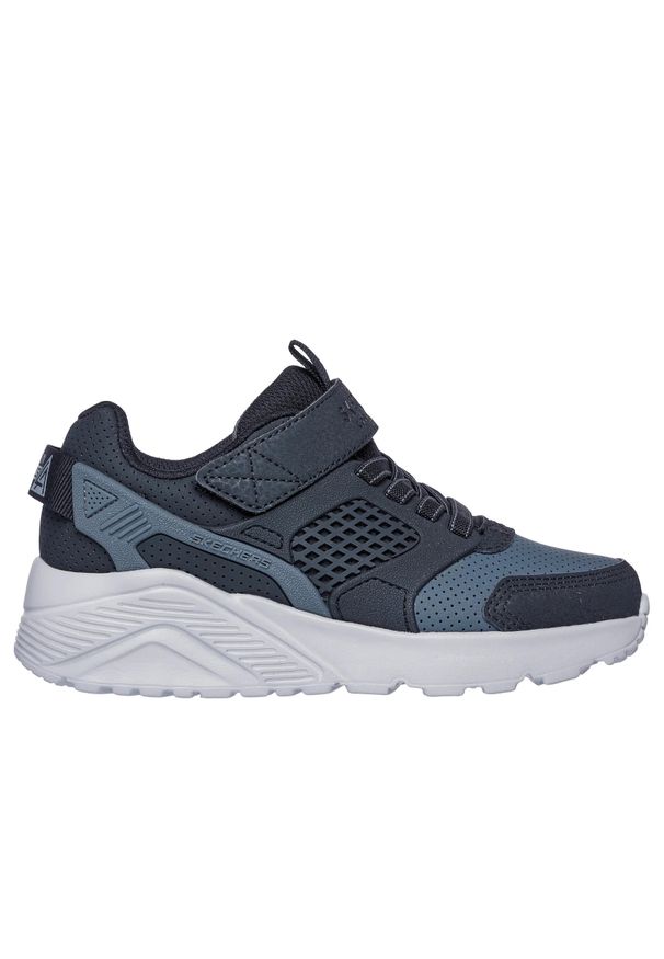 skechers - Trenerzy dla dzieci Skechers Uno Lite Gridstill. Okazja: na co dzień. Kolor: szary, wielokolorowy, czarny