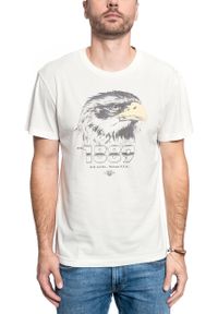 Lee - MĘSKI T-SHIRT LEE BIKER TEE WHITE CANVAS L60CFERR 112113286 #7