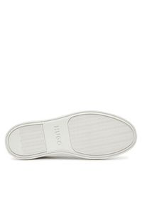 Hugo - HUGO Sneakersy 50541657 040 Srebrny. Kolor: srebrny. Materiał: skóra