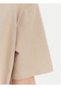 Adidas - adidas T-Shirt Essentials Boyfriend KD1368 Beżowy Oversize. Kolor: beżowy. Materiał: bawełna #5