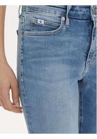 Calvin Klein Jeans Jeansy J20J221580 Niebieski Skinny Fit. Kolor: niebieski