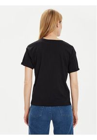 Brave Soul T-Shirt LTS-149AMBER1 Czarny Straight Fit. Kolor: czarny. Materiał: bawełna #2