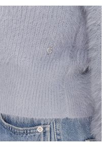 Guess Sweter W4BR25 Z3BH0 Niebieski Regular Fit. Kolor: niebieski. Materiał: syntetyk #5