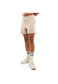 SIROKO - Męskie bawełniane szorty treningowe Fitness Siroko Titan Sand. Kolor: beżowy. Materiał: bawełna. Długość: krótkie. Sezon: lato. Sport: fitness #1