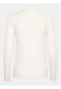 Kaffe Bluzka Kadrew Turtleneck 10507922 Biały Shaped Fit. Kolor: biały. Materiał: wiskoza #6