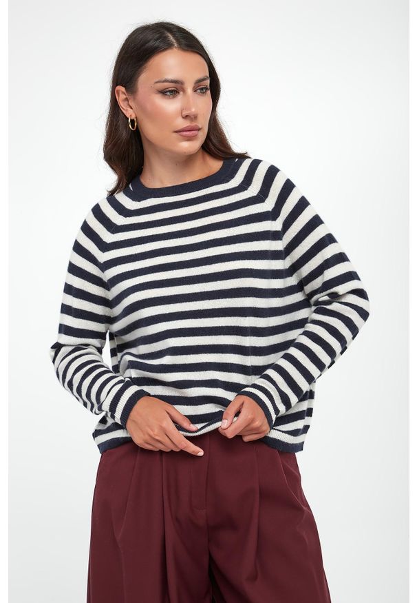 Marella - Sweter damski kaszmirowy Tesa MARELLA. Materiał: kaszmir