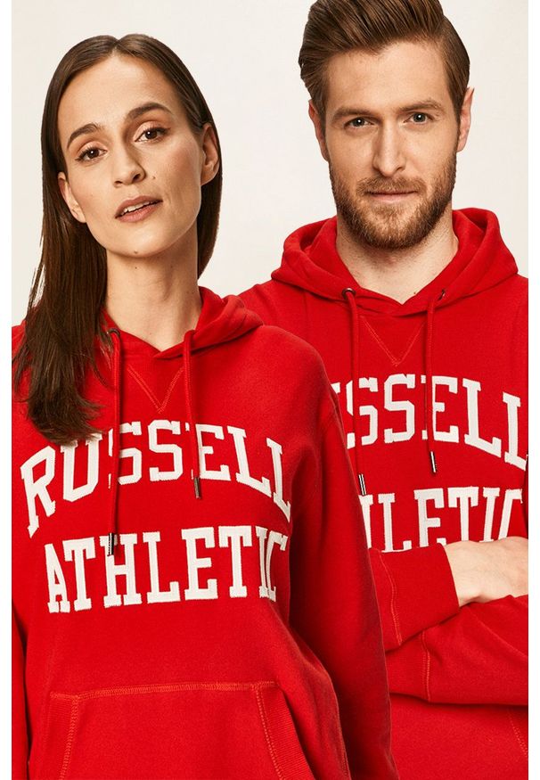 Russell Athletic - Russel Athletic - Bluza. Kolor: czerwony