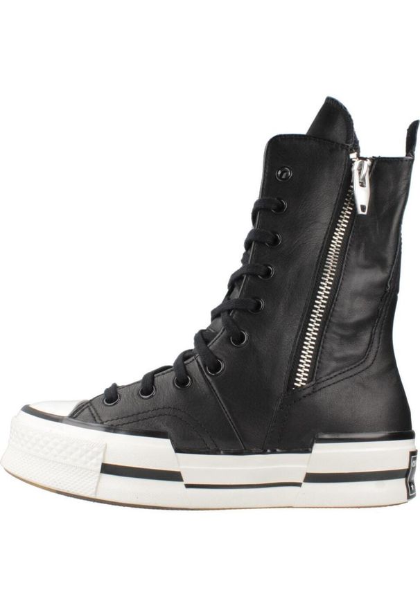 Tenisówki Converse Chuck 70 Plus Xhi Leather. Kolor: czarny. Sport: turystyka piesza