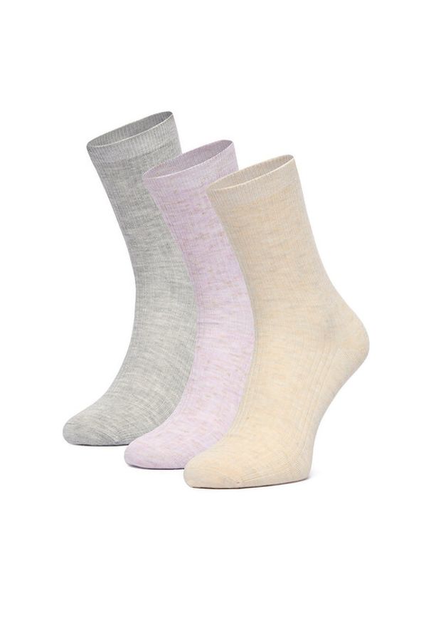 Nine West Skarpety CEO_BR_NW_25080_W_AW25 (3 PACK) Kolorowy. Materiał: materiał, bawełna. Wzór: kolorowy