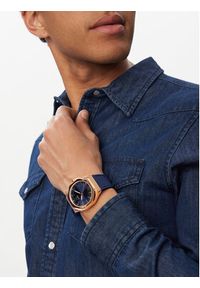 Guess Zegarek Emperor GW0850G3 Granatowy. Kolor: niebieski. Materiał: syntetyk #3