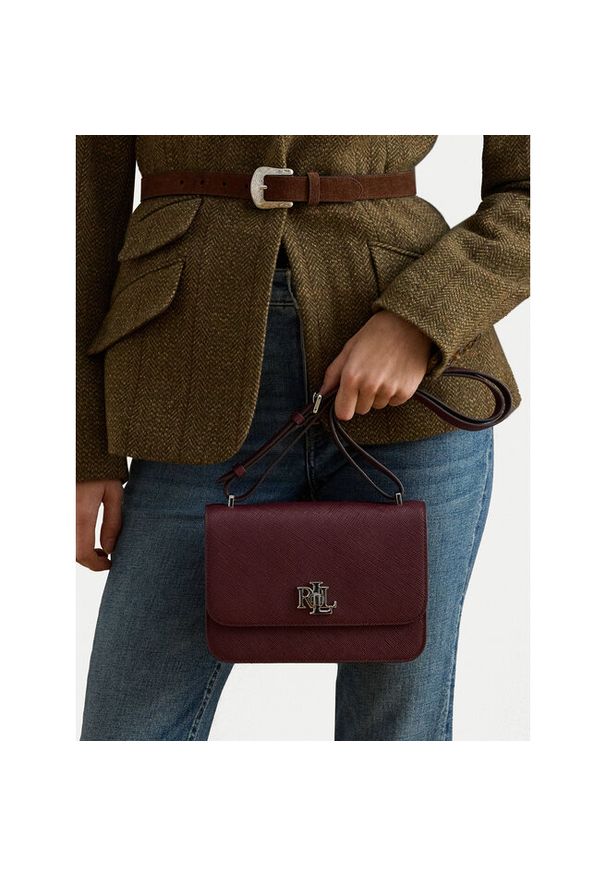Lauren Ralph Lauren - Torebka LAUREN RALPH LAUREN. Kolor: czerwony
