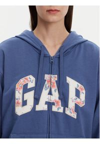 GAP - Gap Bluza 727433-06 Niebieski Relaxed Fit. Kolor: niebieski. Materiał: bawełna #4