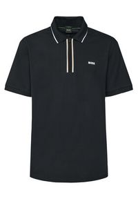 BOSS Polo Philix 50544450 Czarny Slim Fit. Typ kołnierza: polo. Kolor: czarny. Materiał: bawełna #8