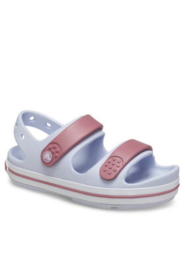 Crocs Sandały Crocband Cruiser Sandal Kids 209423 Błękitny. Kolor: niebieski