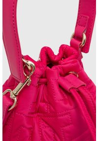 TOMMY HILFIGER - Tommy Hilfiger torebka kolor różowy. Kolor: różowy. Rodzaj torebki: na ramię #5