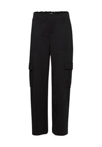 ICHI Spodnie materiałowe 20120199 Czarny Regular Fit. Kolor: czarny. Materiał: syntetyk #1