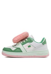 Tommy Jeans Sneakersy Retro Baskt Lv Susta EN0EN02128 Zielony. Kolor: zielony. Materiał: skóra #4