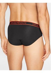 Emporio Armani Underwear Komplet 3 par slipów 111734 3F717 29821 Czarny. Kolor: czarny. Materiał: bawełna #6