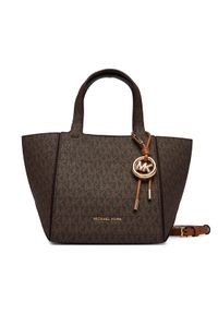 MICHAEL Michael Kors Torebka 30R6G9JT9B Brązowy. Kolor: brązowy. Materiał: skórzane #1