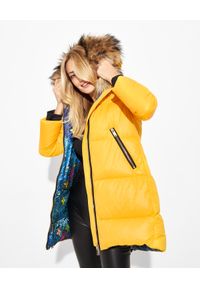 FLO&CLO ITALY - Żółta kurtka puchowa Elly 100. Kolor: żółty. Materiał: puch #1