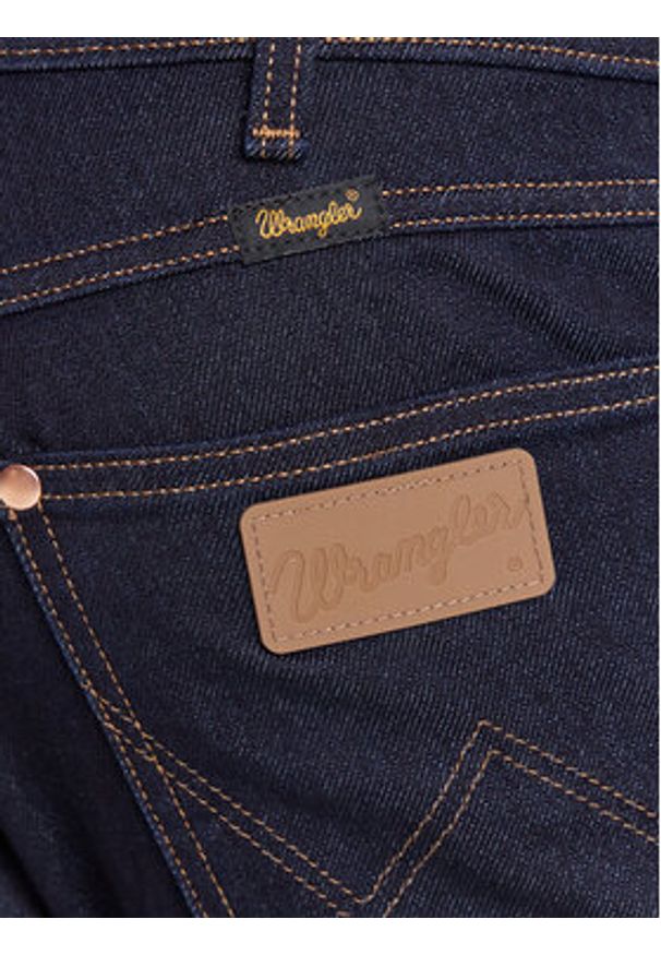 Wrangler Jeansy Wrancher 112373029 Granatowy Bootcut Fit. Kolor: niebieski