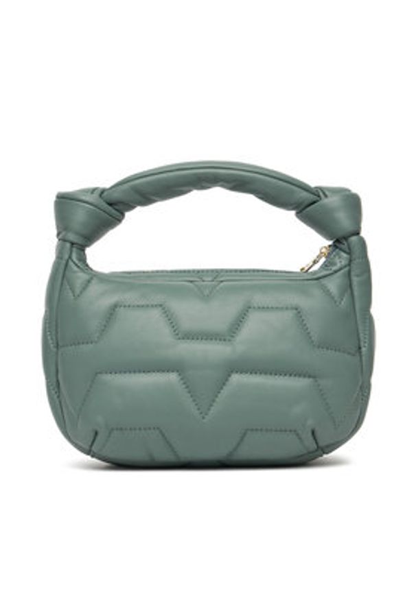 Patrizia Pepe Torebka 8B0223/L006 Zielony. Kolor: zielony. Materiał: skórzane