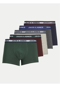 Jack & Jones - Jack&Jones Komplet 5 par bokserek Oliver 12165348 Kolorowy. Materiał: bawełna. Wzór: kolorowy