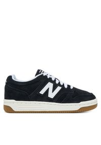 New Balance Sneakersy GSB480SB Niebieski. Kolor: niebieski. Materiał: skóra