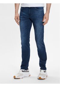 BOSS - Boss Jeansy Delaware3-1 50494230 Granatowy Slim Fit. Kolor: niebieski #1