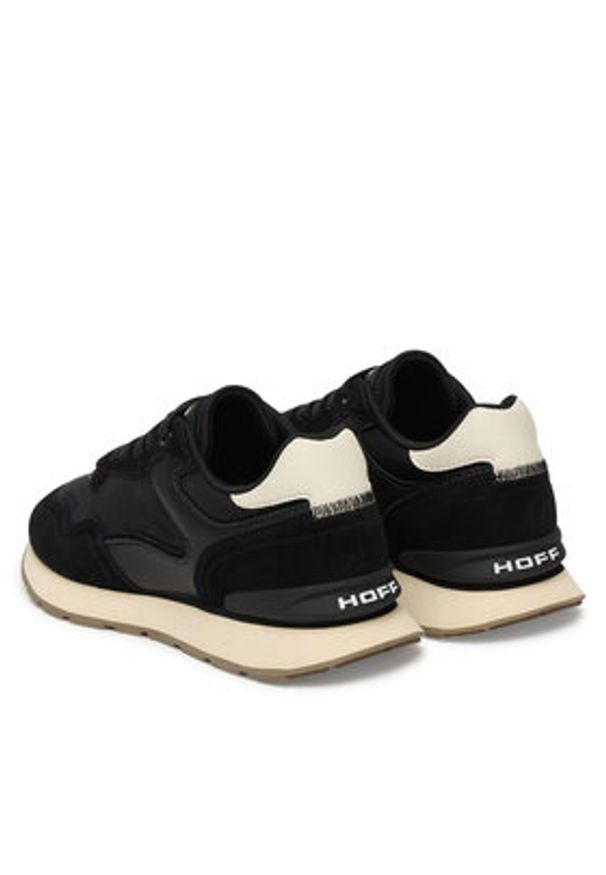 HOFF Sneakersy City 22502401 Czarny. Kolor: czarny. Materiał: zamsz, skóra