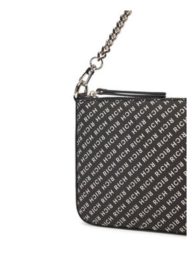 John Richmond Torebka RWP25052BO Czarny. Kolor: czarny. Materiał: skórzane