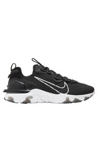 Buty do chodzenia męskie Nike React Vision. Zapięcie: sznurówki. Kolor: czarny. Materiał: syntetyk, tkanina, materiał. Szerokość cholewki: normalna. Sport: turystyka piesza