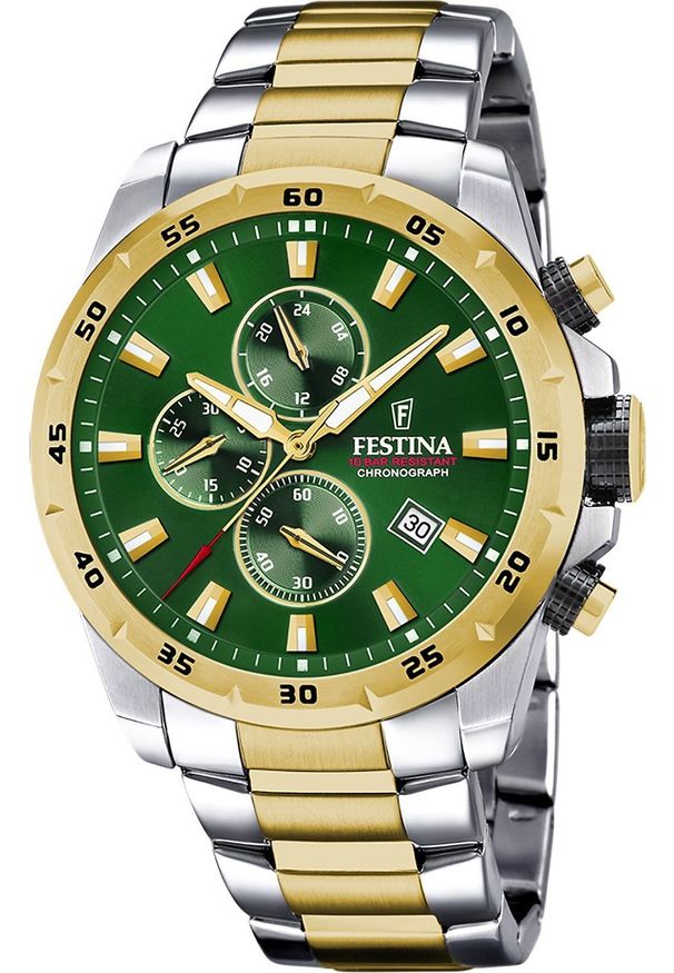 Zegarek Festina Zegarek męski Festina F20562-3 srebrny. Kolor: srebrny