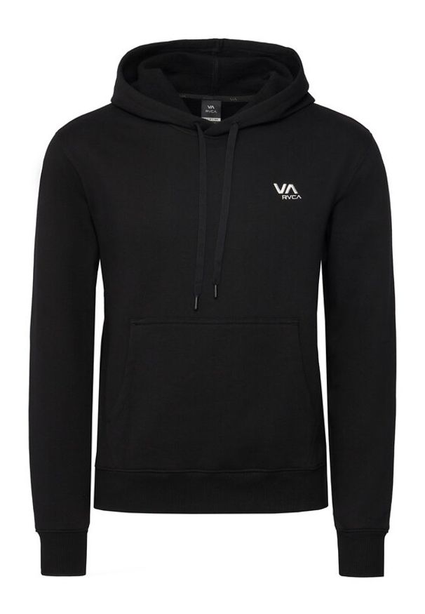 RVCA Bluza Va Essential AVYFT00328 Czarny Regular Fit. Kolor: czarny. Materiał: bawełna