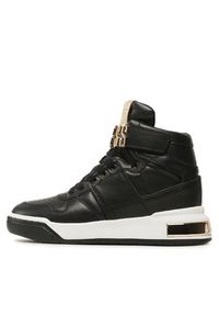 Guess Sneakersy FL5CTN ELE12 Czarny. Kolor: czarny. Materiał: skóra