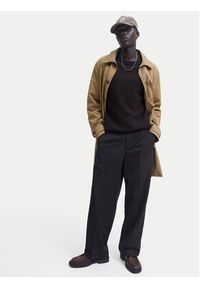 Jack & Jones Chinosy Bill 12293368 Czarny Wide Leg. Kolor: czarny. Materiał: syntetyk #6