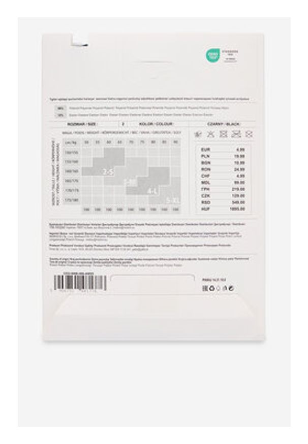 Nine West Rajstopy CEO-9WB-006-AW25 Czarny. Kolor: czarny. Materiał: materiał, poliamid, nylon